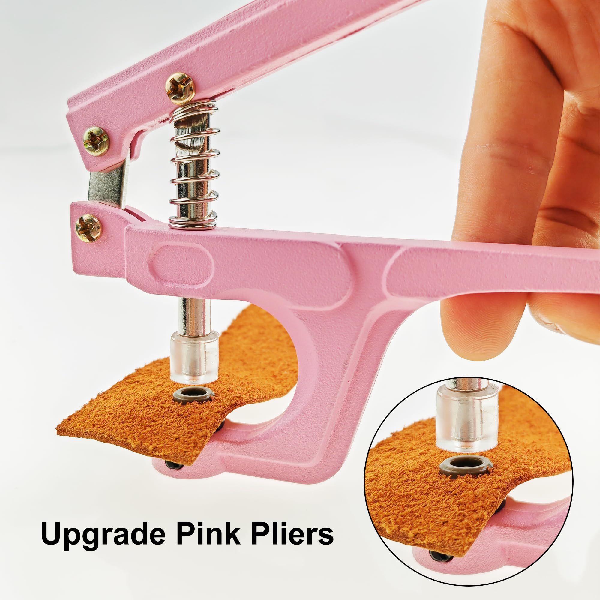 ChaliGoo 460 Sets T5 Plastic Snap Fasteners with Upgraded Pink Pliers, 24 Colors Snap Buttons Press Studs, Poppers Fasteners Kit for Sewing, Crafting - 12mm