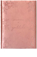 Pierre Belvédère - Journal de Gratitude non daté 6.5” x 8.5” Pu Rose - Bien-être, confiance en soi, pensée positive, estime de soi - 5500275