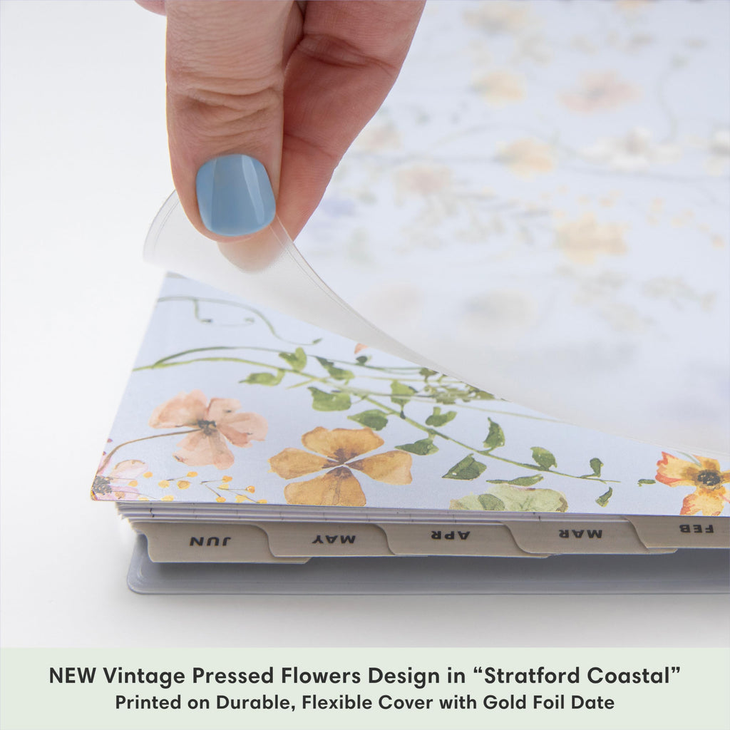 Blue Sky The Everygirl Weekly and Monthly Academic Year Planner Calendar, Flexible Cover, Wirebound, Laminated Tabs, Storage Pocket, Includes Stickers, Stratford Coastal (Stratford Coastal- 2026/2027