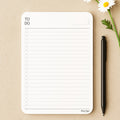 To Do List Notepad – (2 Pack, 50 Sheets Each) A5 Size (8.3"x5.8") Premium Thick Paper With Cardboard Back Support, Undated Daily Planner Notepad, Daily To Do List Notebook, Ruled Pages, Checkboxes, Deadline Column.