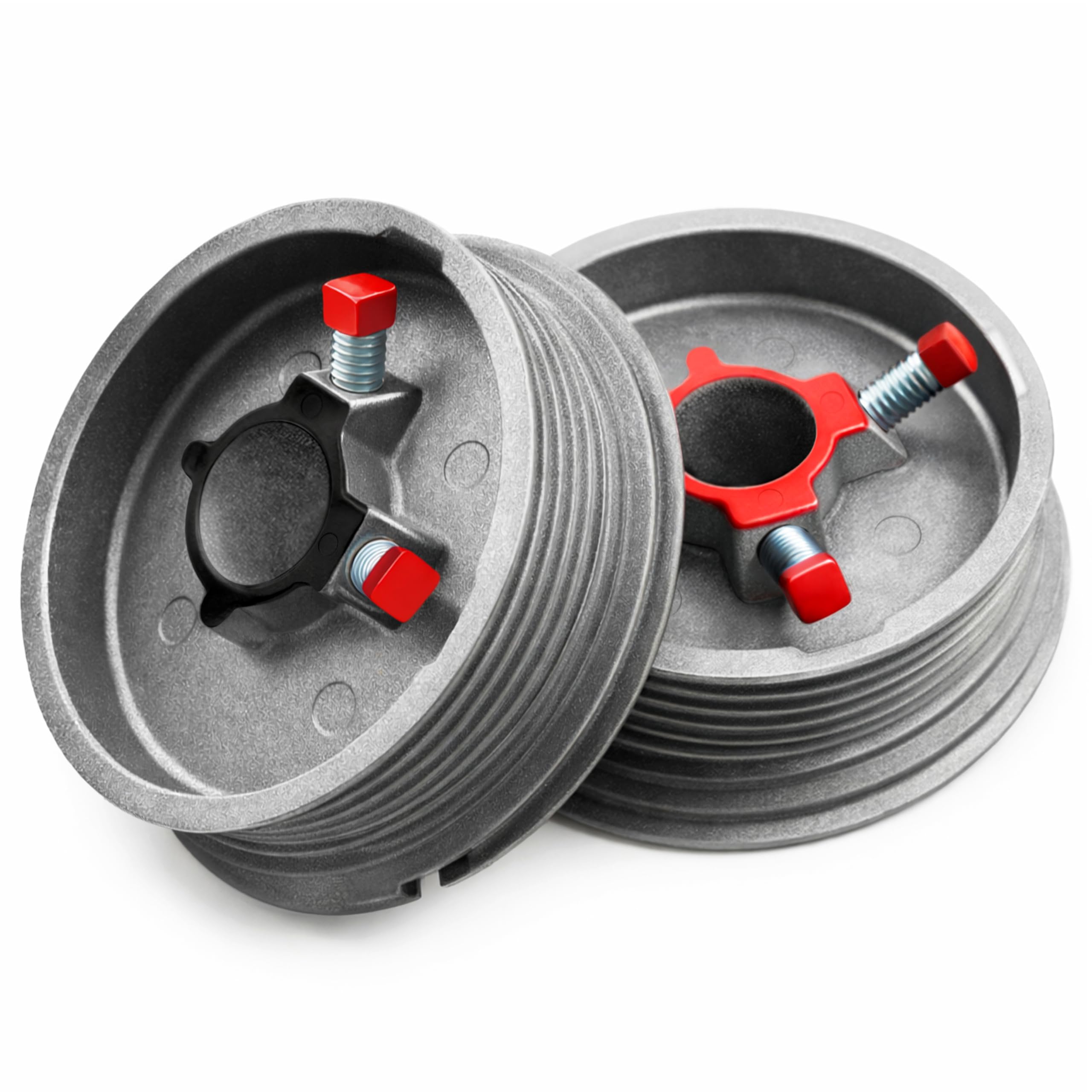 Overhead Garage Door Parts 400-8 Standard Lift, Up to 8" High Doors Garage Door Cable Drum (Pair, 4.85 Inches Each)