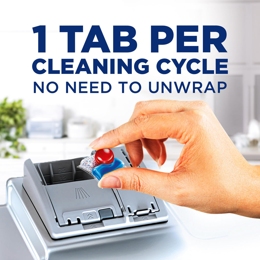 Finish® Quantum Ultimate® Dishwasher Detergent Pods, No pre sinse needed, For Deep clean & sparkling shine, 82 Tabs