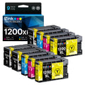 9 Pack E-Z Ink (TM Compatible PGI-1200XL Ink Cartridge Replacement for Canon PGI-1200 XL for Maxify MB2720 MB2320 MB2120 MB2350 MB2050 MB2020 Printer (3 Black, 2 Cyan, 2 Magenta, 2 Yellow)