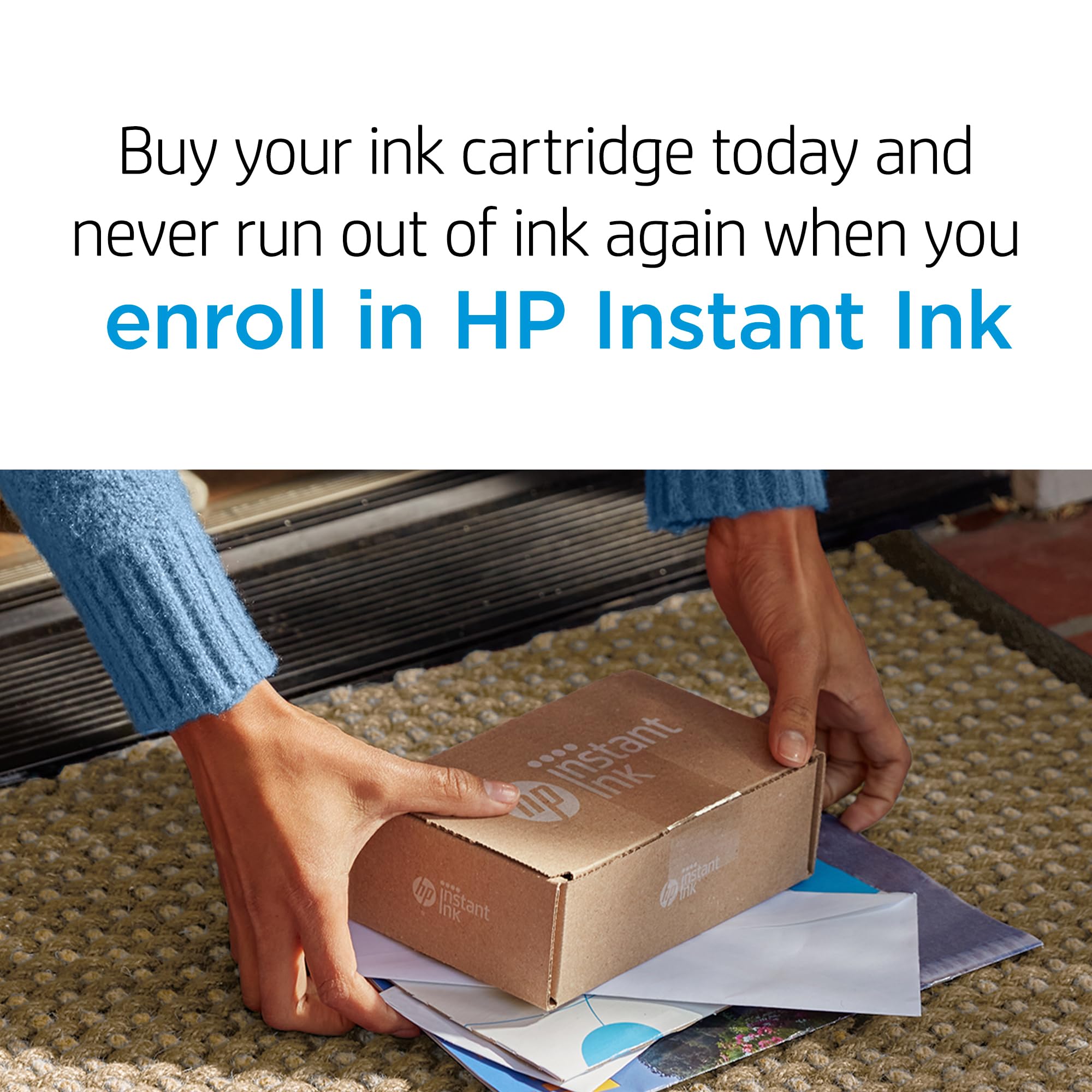 Original HP 64 Black Ink Cartridge | Works with HP ENVY Photo 6200, 7100, 7800 Series | Eligible for Instant Ink | N9J90AN