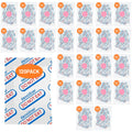120 Packs 300cc Food Grade Oxygen Absorbers (5 Packs in Individual Vacuum Bag, 24x Packs of 5), Oxygen Absorbers for Long Term Food Storage with Oxygen Indicator, Applicable to Mason jars, etc.