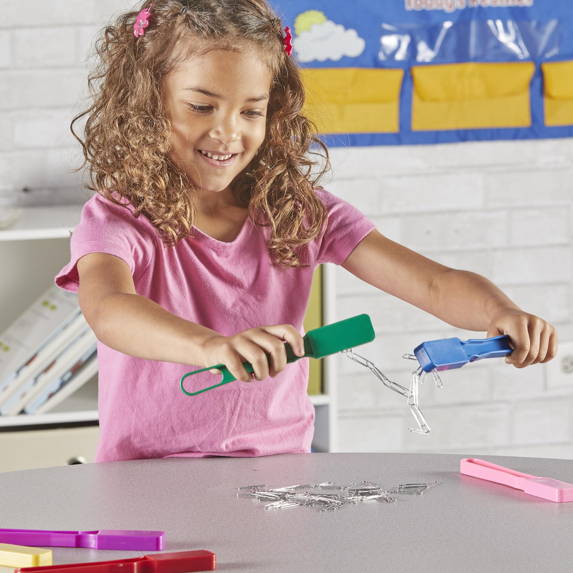 Learning Resources Magnetic Wands, Homeschool, Science Experiment Tools, Set of 6 Wands, Ages 3+