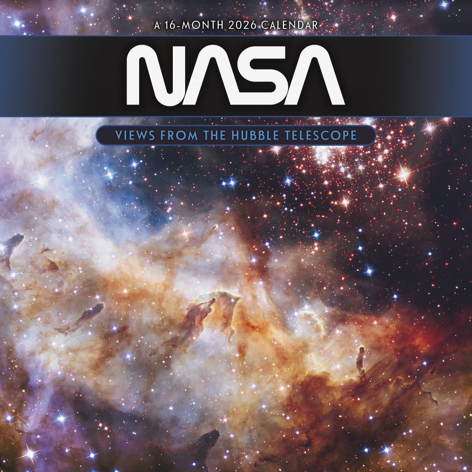 2026 NASA - Views from The Hubble Telescope Wall Calendar