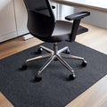 COSYLAND Office Chair Mat for Hardwood Floor and Tile - 90 x 120 CM Anti-Slip Desk Chair Mat - Multi-Purpose Hardwood Floor Protector Mat for Office - Home (Gray, 90 x 120 CM)