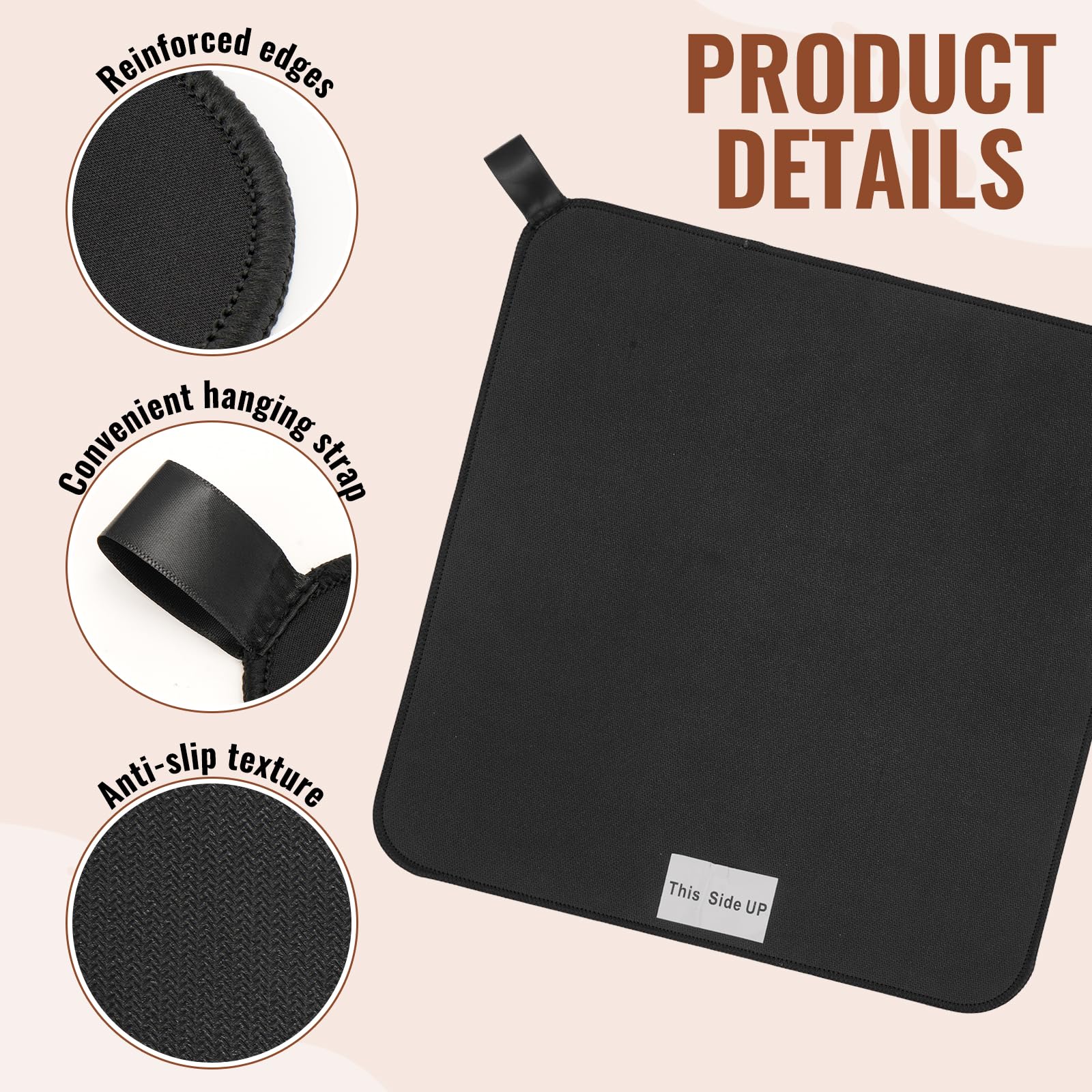 Sliding Mat for Ninja Espresso Coffee Machine ES601/ES701,Smooth Glide with Hanging Strap, Appliance Slider Compatible with Luxe Cafe Machine ES601/ES701,Ninja Luxe Cafe Accessories