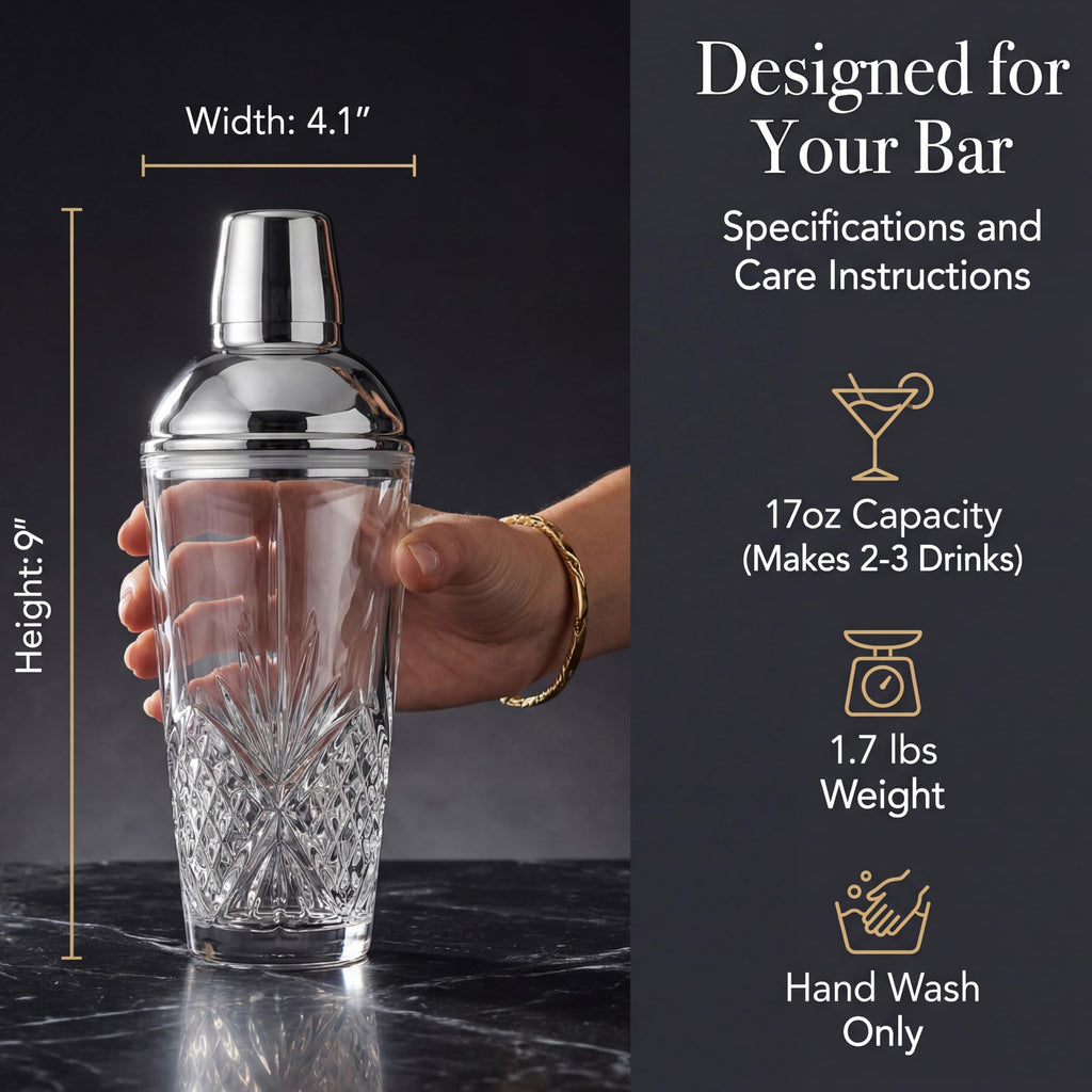 Godinger DUBLIN MARTINI SHAKER