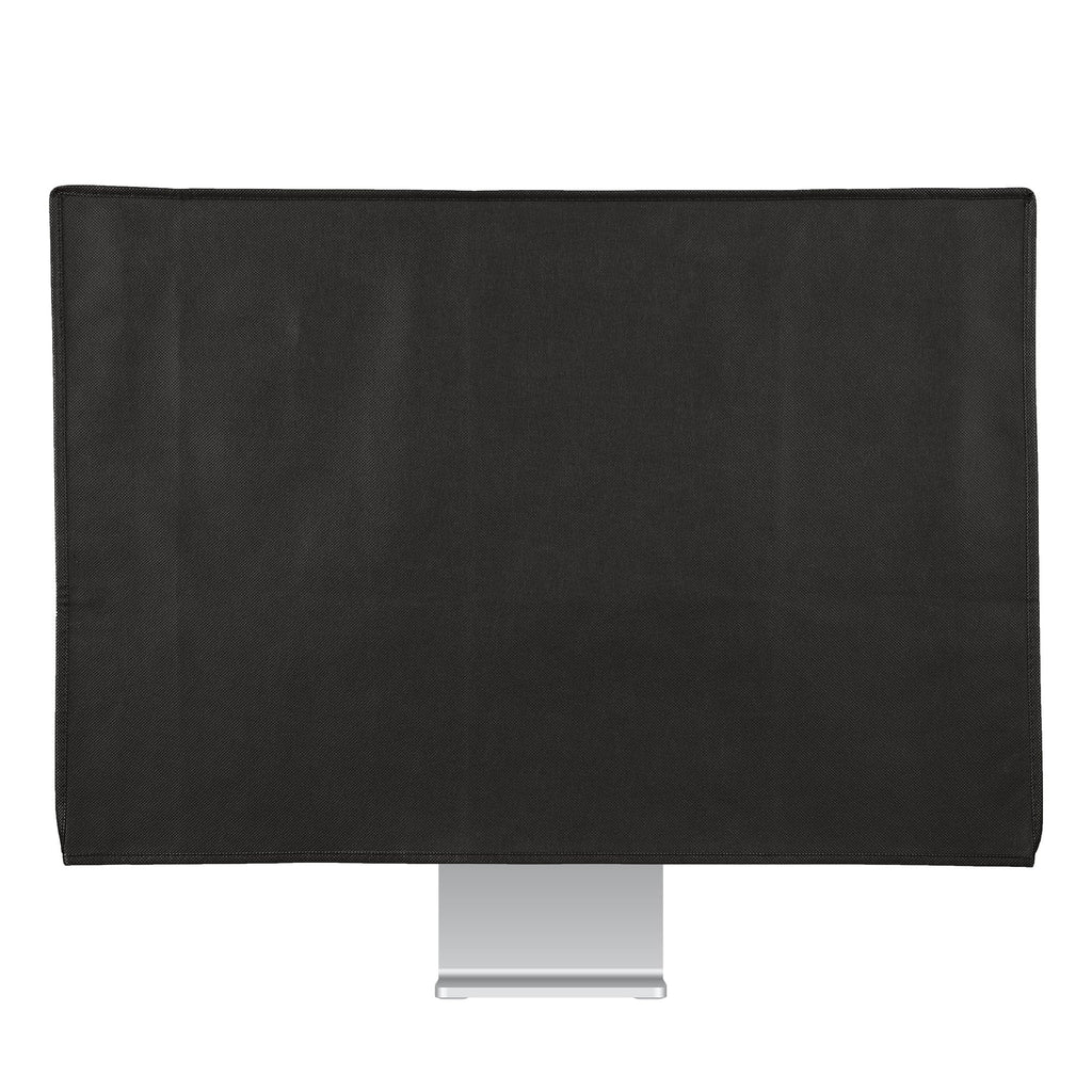 kwmobile Monitor Cover Compatible with 27-28" monitor - Dust Cover Computer Screen Protector - Black
