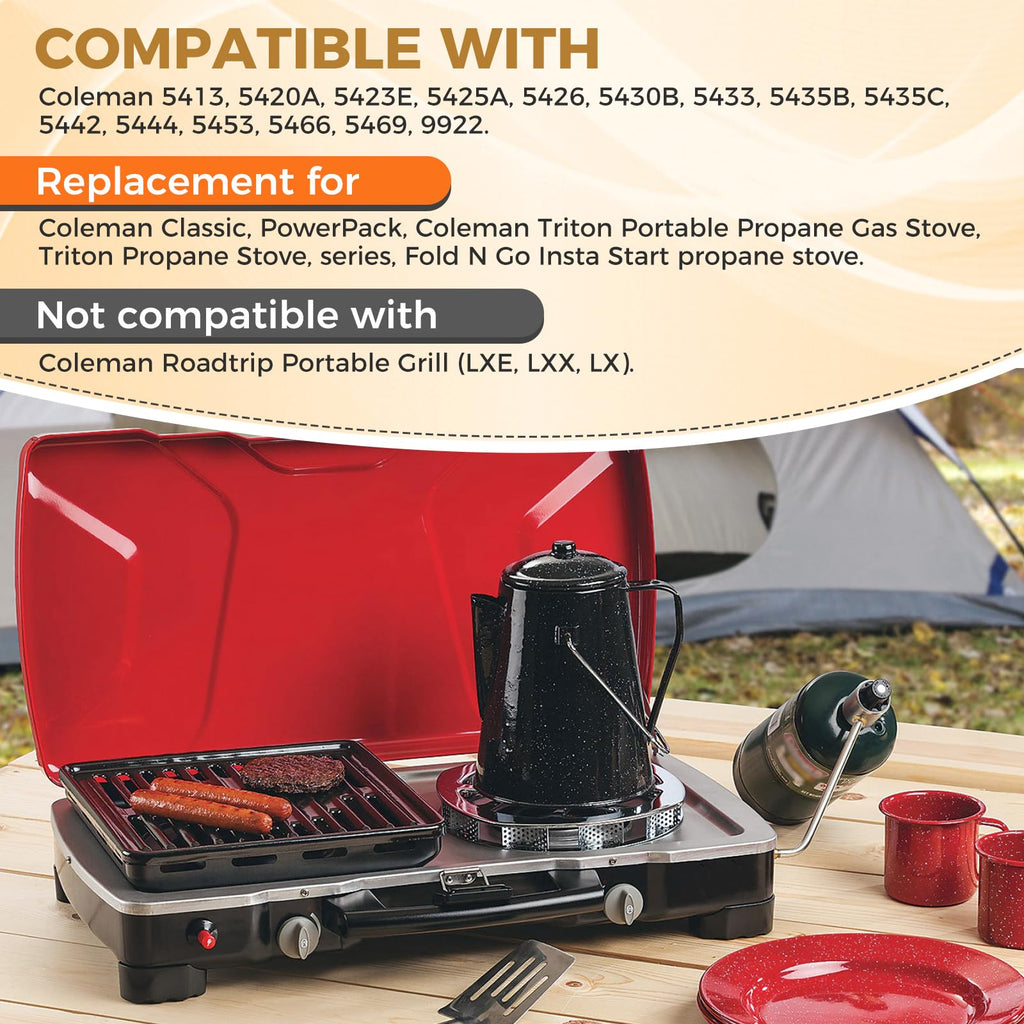5430 Stove Pressure Regulator Replacement Parts, Propane Regulator Adapter for Coleman Stove, Not Fit for Coleman Roadtrip LXE Grills