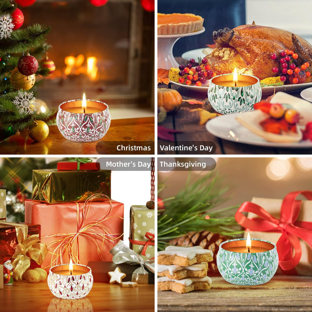 Scented Candles Gifts for Women, Candles for Home Scented, 12 Pack Soy Wax Candles Gifts Sets, Birthday Gifts for Women Mom Best Friends Sister Colleague