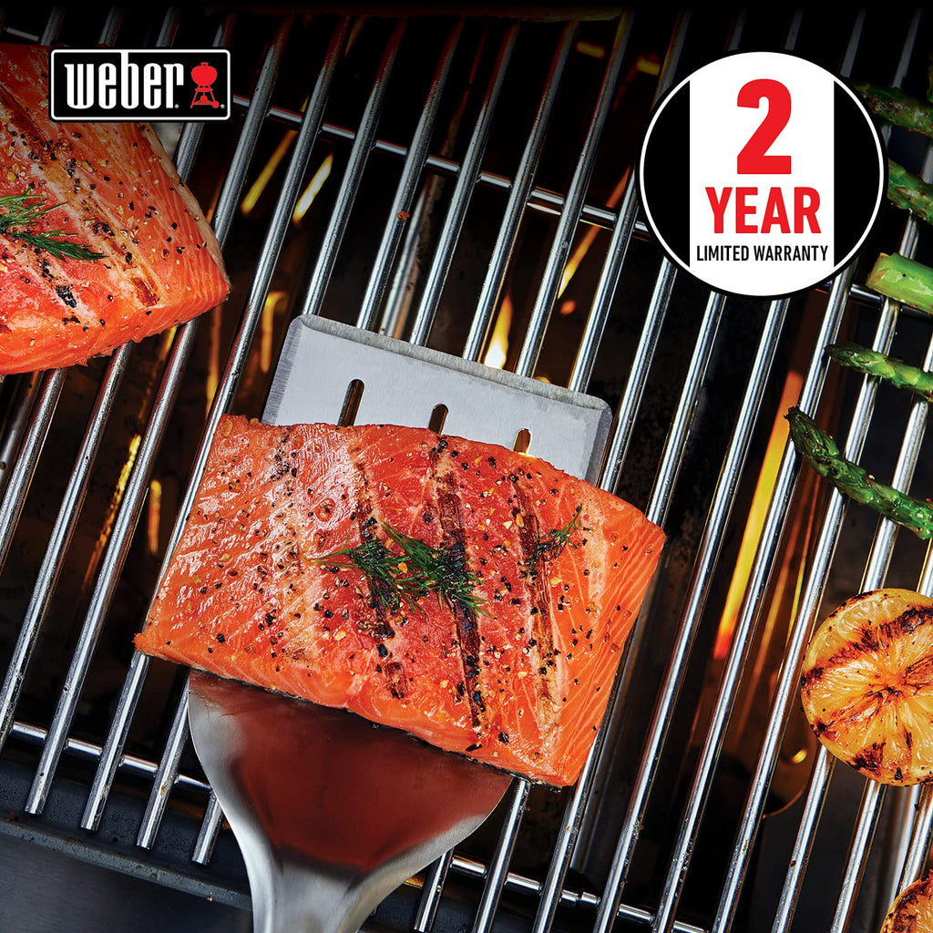 Weber Precision Grill Spatula, for BBQ Grilling,