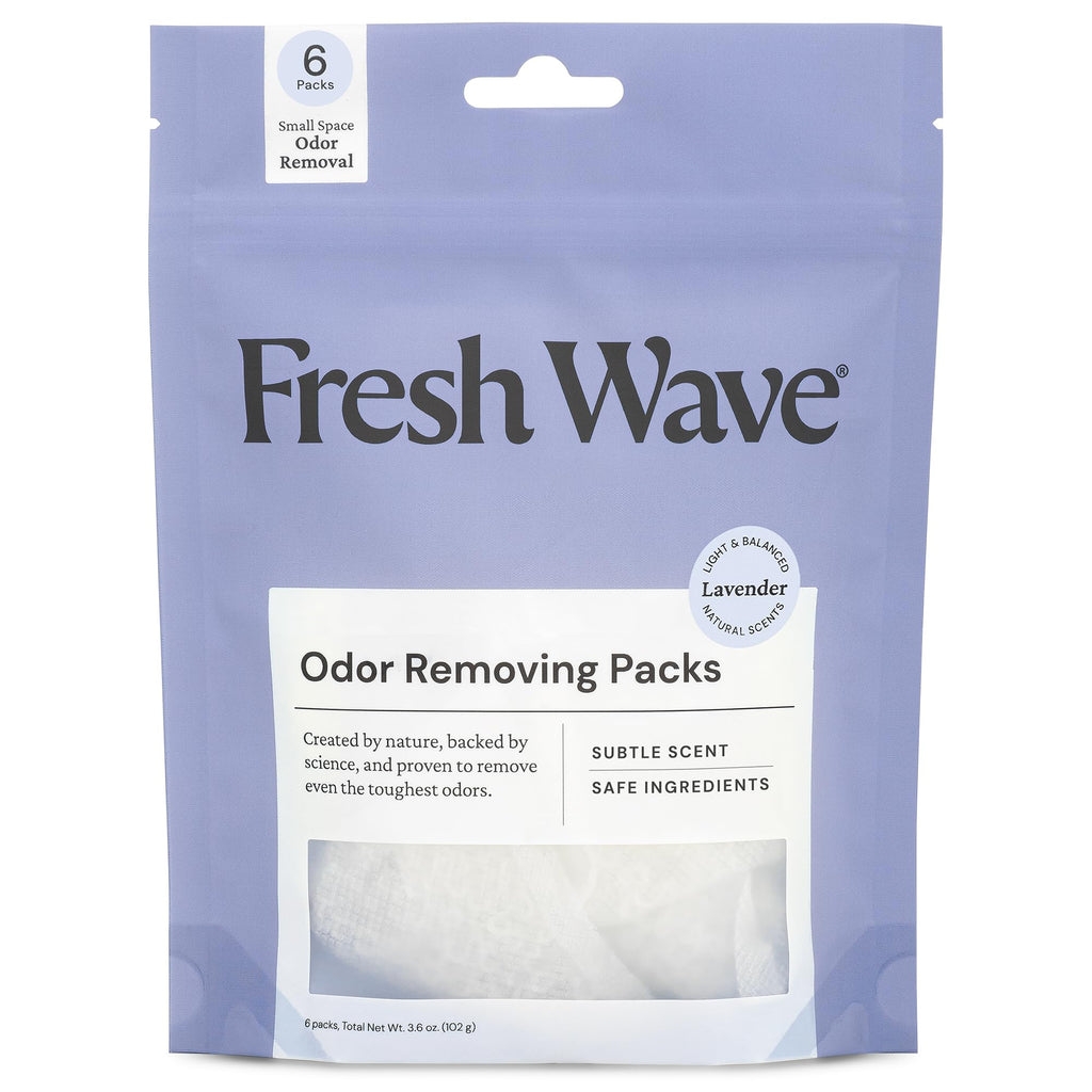 Fresh Wave Lavender Odor Removing Packs, Bag of 6