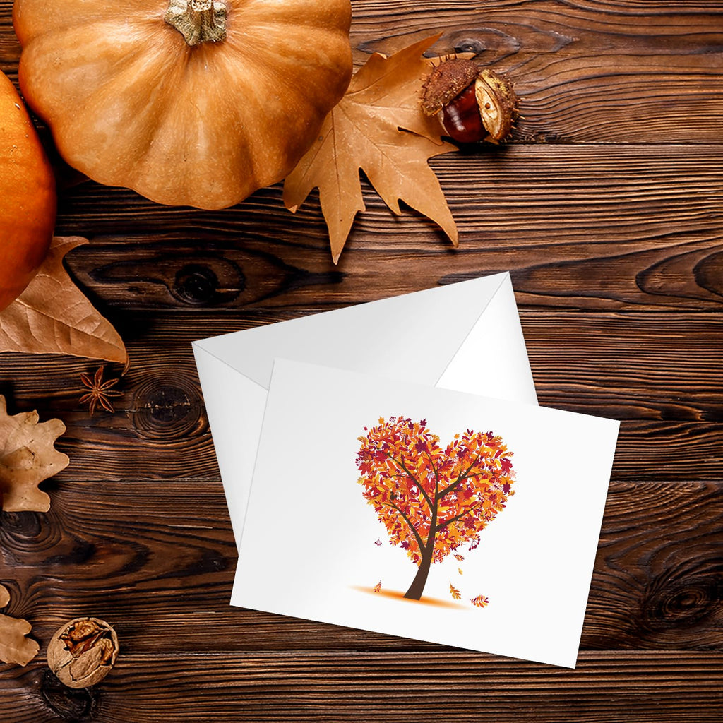 Seasons of Life Note Card Assortment Pack - Set of 24 cards - 4 designs blank inside - with white envelopes (54043)