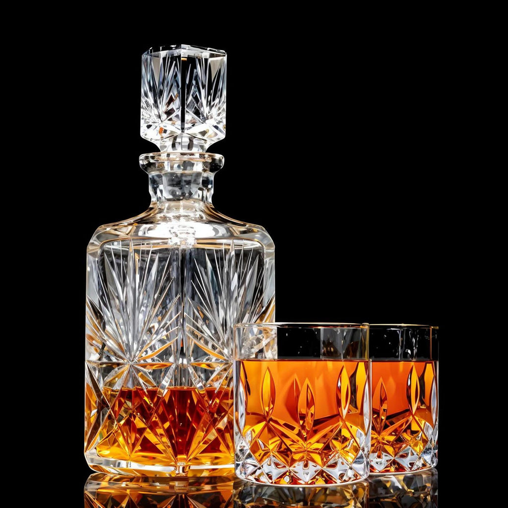 Whiskey Glasses Set of 8, 330ml Cocktail Glasses in Gift Box (Buy 6, get 2 Free), Crystal Old Fashioned Glass for Drinking Bourbon Vodka Rum Liquor, Barware Gifts for Men