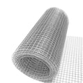 0.3*7m Hardware Cloth Wire Fence Roll Chicken Wire Mesh Stainless Steel Galvanized Garden Chicken Mesh Welded for Poultry Netting Cage Protection Plants Supports Hot Dipped Roll Fencing Rabbit Cages