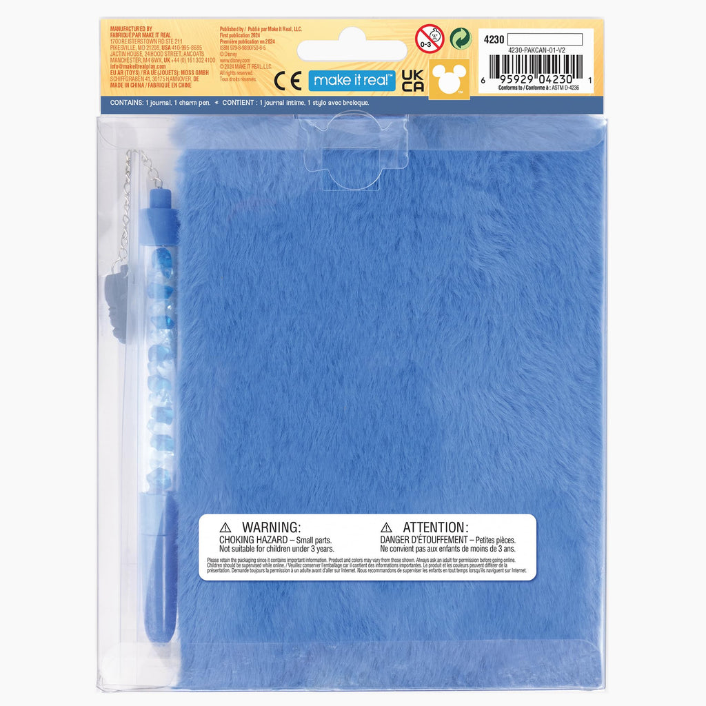 Make IT Real Stitch Fuzzy Journal and Pen Set