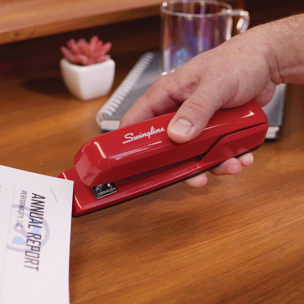 Swingline Collectors Edition 747 Business Stapler, Rio Red (SWI74736)