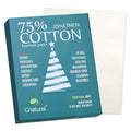 75% Cotton 25% Linen Business Paper, 85gsm 8.5”×11” Inkjet Printer Paper, Waterproof White Copy Paper -100 Sheets Printing Paper（Low Starch）