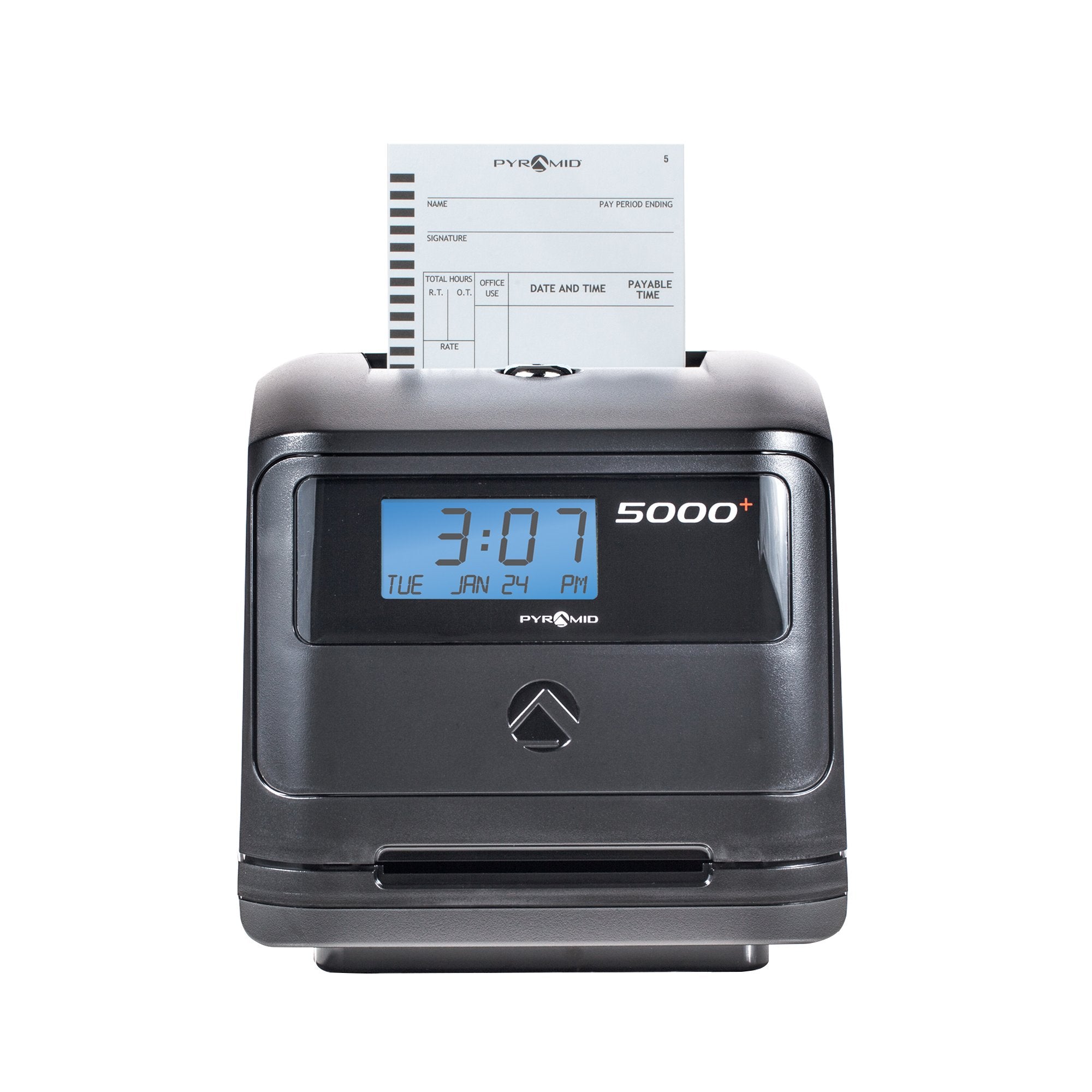 Pyramid Time Systems Time Cards (44100-10) for Pyramid Models 4000, 4000Pro, 4000PROK, 4000HD, 5000 & 5000HD Auto Aligning Clocks, Single Sided Sheets (3.5 x 9 in) - 100 Cards