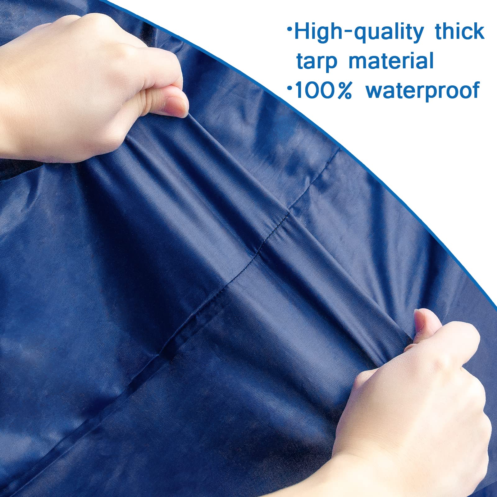 Mattress Bags for Moving and Storage Queen Size - Waterproof Cover With Heavy Duty Handles, Strong Zipper - Reusable Storage Bag, Moving Supplies