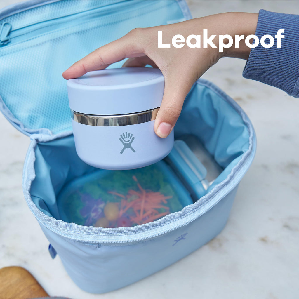 Hydro Flask 12 Oz Stainless Steel Insulated Food Jar, Leakproof and Dishwasher Safe, BPA-Free, Agave Green