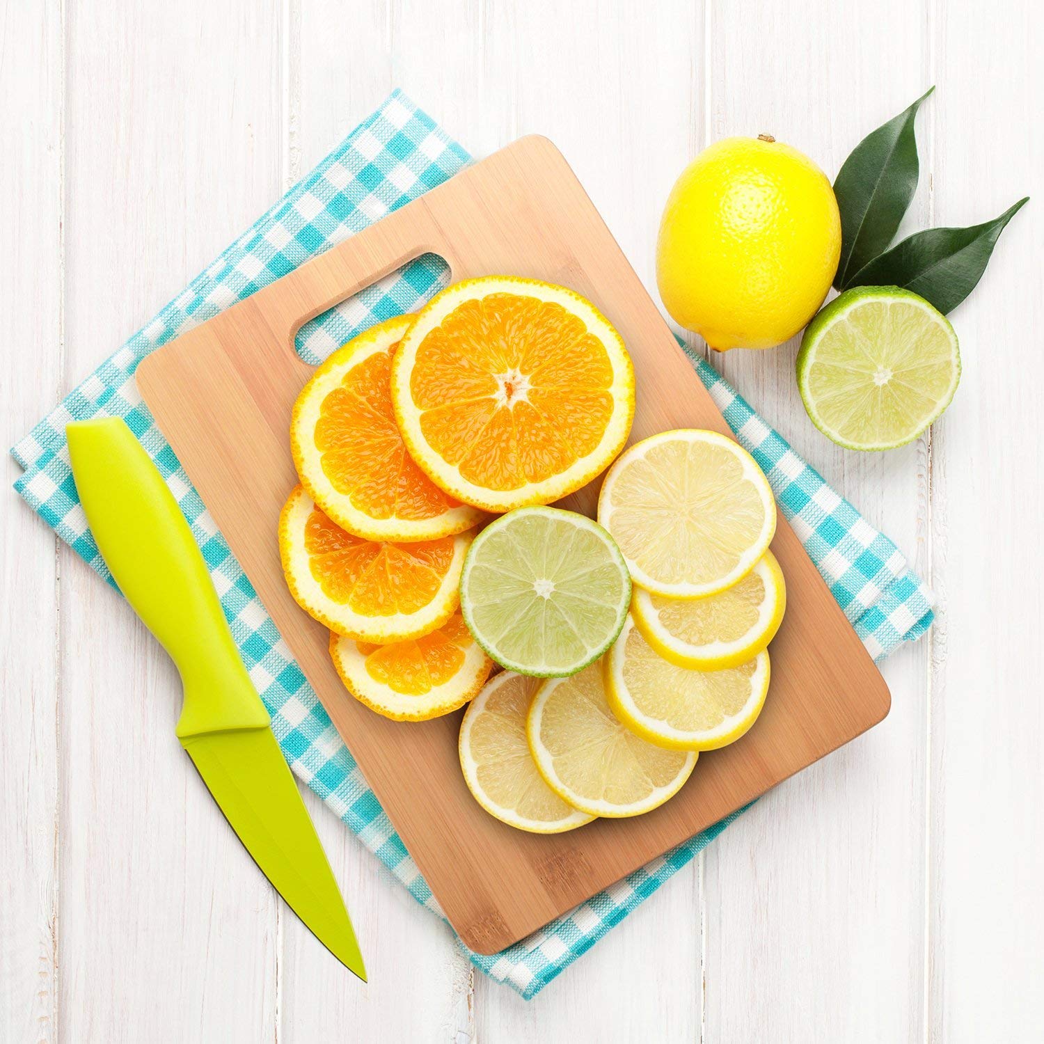 Cutting Board Set - 3 Piece Bamboo Cutting Boards, Wooden Cutting Board for Kitchen, Non Toxic Chopping Board for Food Prep, Serving, Meal Prep, Carving Meat, Fruits, Vegetables, Bread, Cheese, Snacks