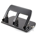 Officemate Medium Duty 3 Hole Punch with Ergonomic Handle, 30 Sheet Capacity, Black (90088)