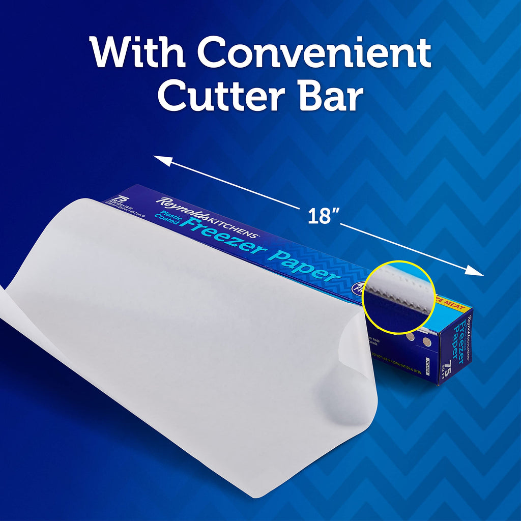 Reynolds Freezer Paper Plastic Coated 50 Sq Ft (1 Roll)