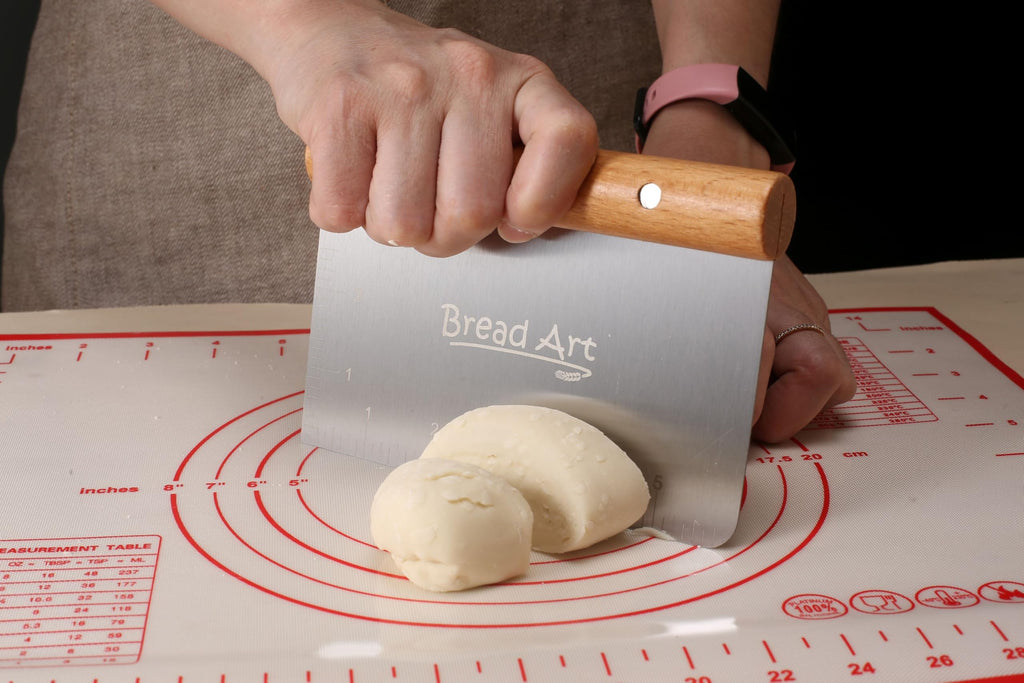 Sourdough Bread Baking Supplies - 2PCS of 9 Inch Round Sourdough Proofing Baskets KIt with Silicone Bread Sling, Dough Scrapers, Bread lame, Dough Whisk and a Cleaning Brush