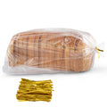 Bread Bags with Ties, Reusable, Clear Bags and Ties, Bread Bags For Homemade Bread And Bakery Loaf Adjustable Reusable (100)