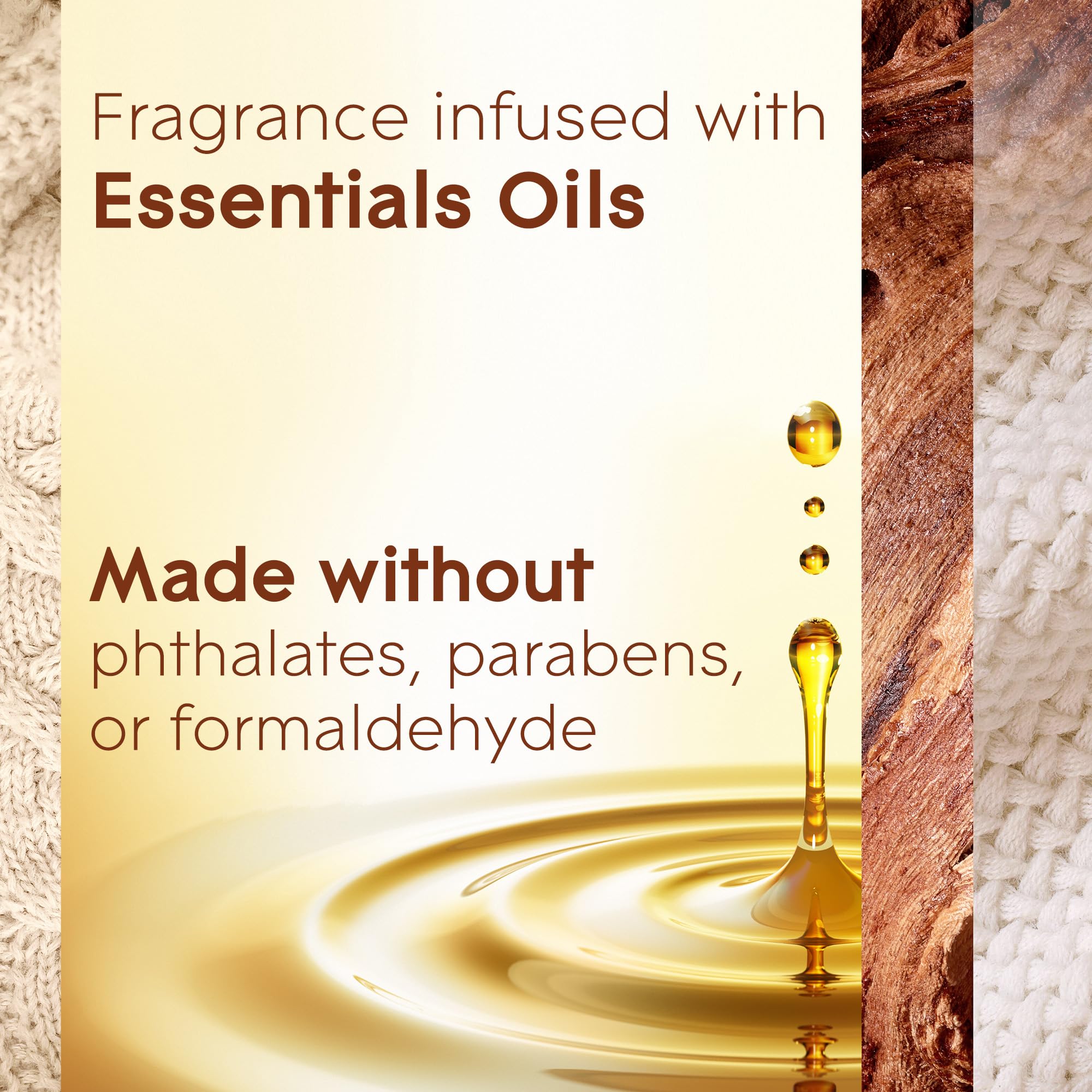 Glade PlugIns Air Freshener Oil Refill, Scented and Essential Oils for Home and Bathroom, Cashmere Woods, 10 Refills