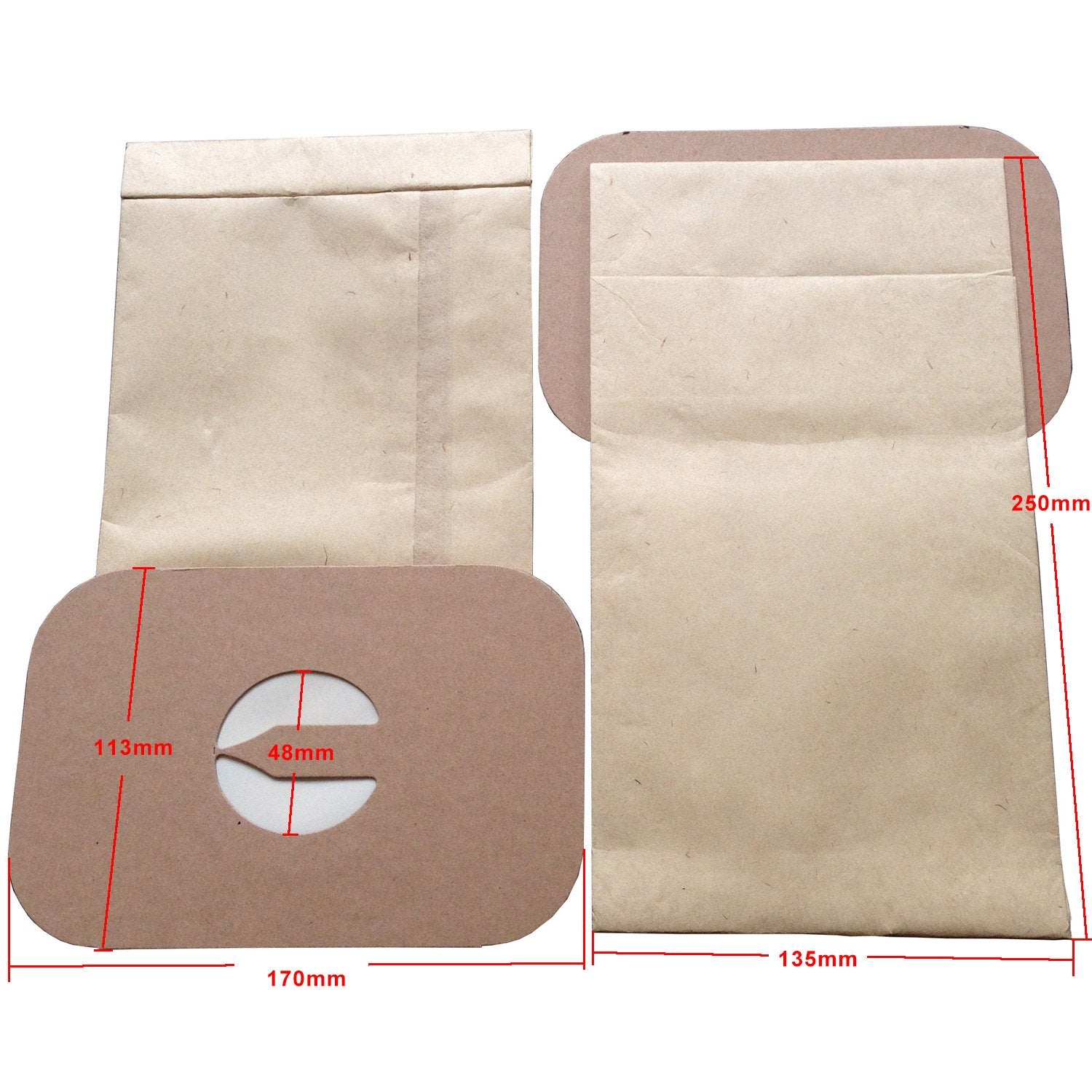 Clean Fariy Vacuum Cleaner Bags Compatible with ELECTROLUX Canister Style C Vacuums 20pack