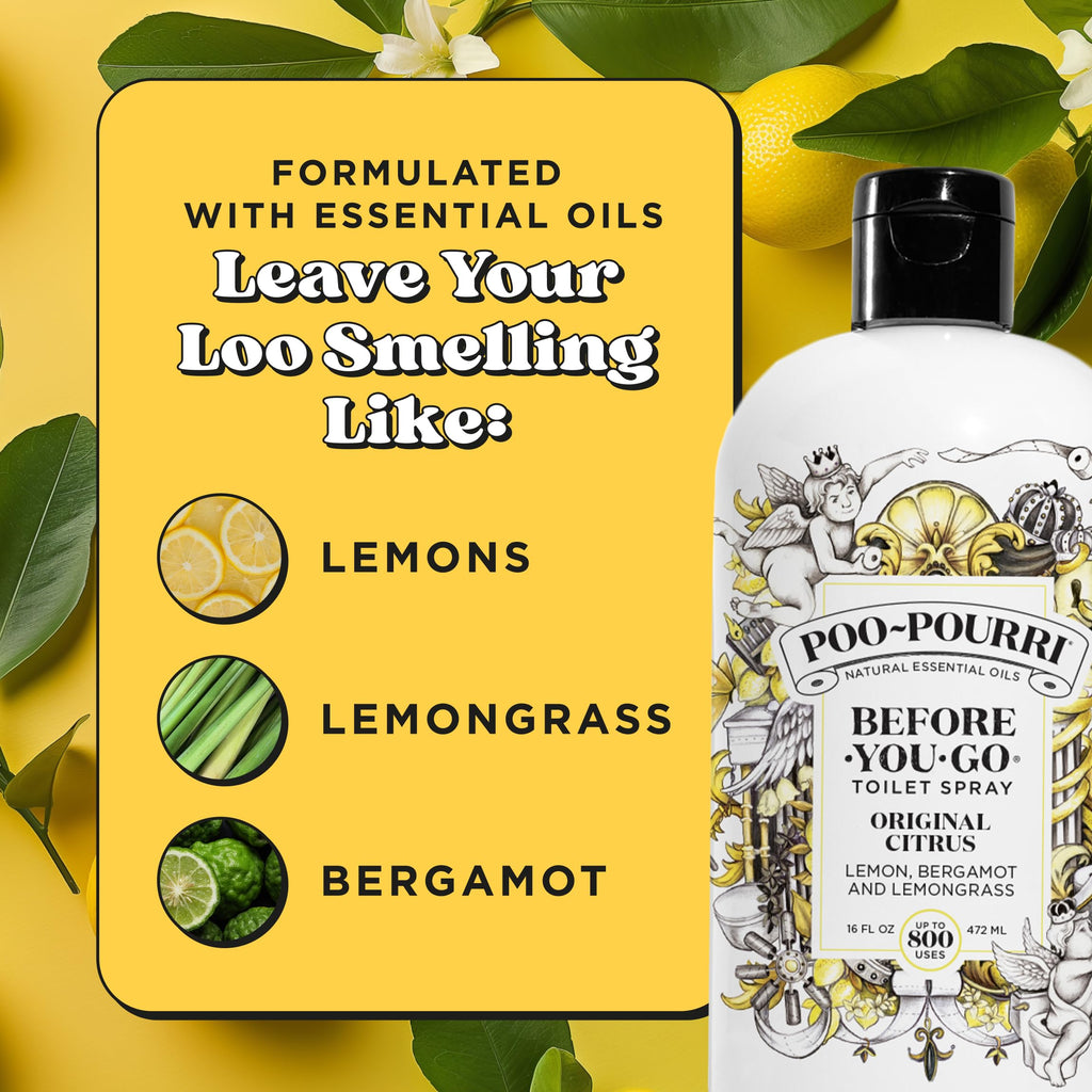 Poo-Pourri Original Citrus, 16 ounces
