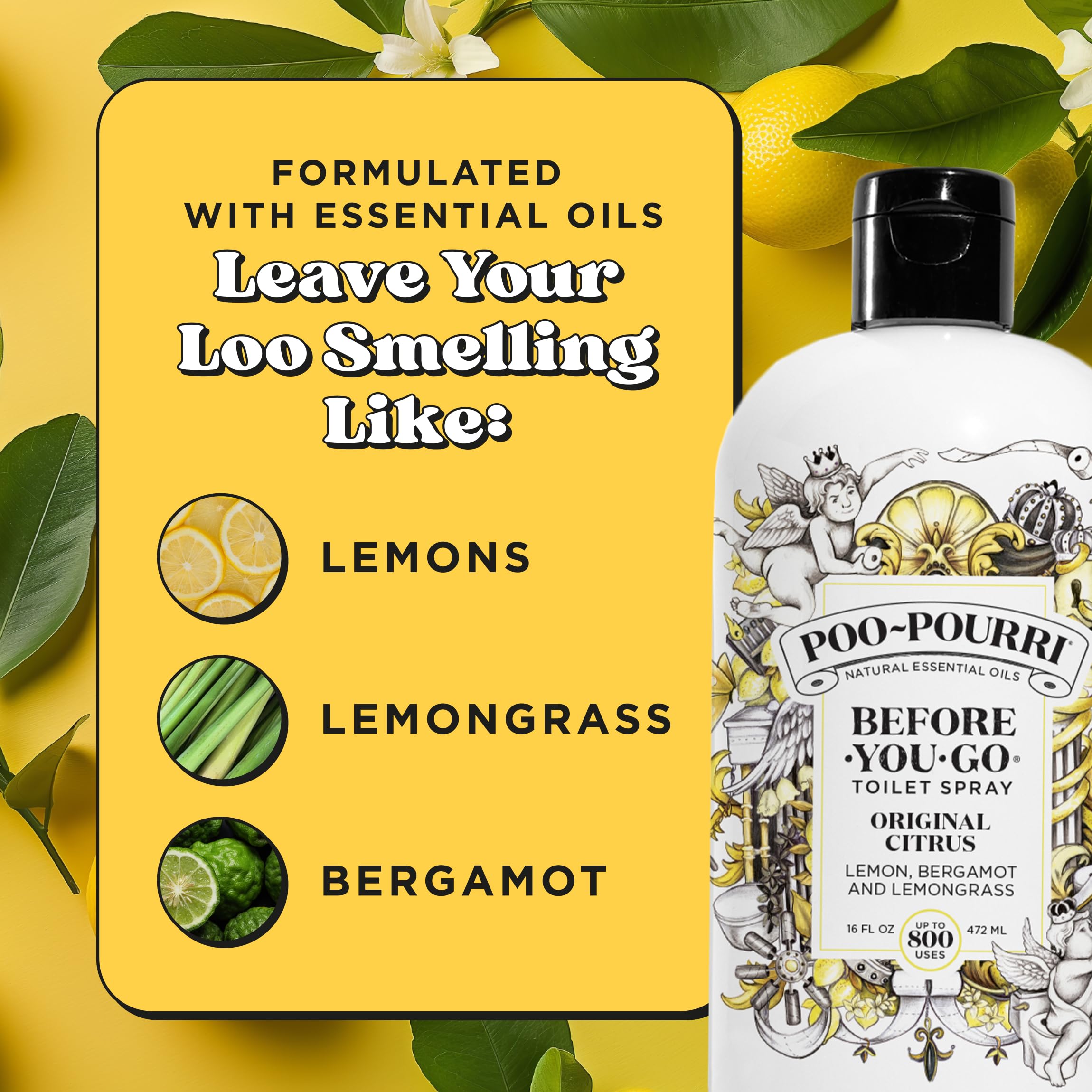 Poo-Pourri Original Citrus, 16 ounces