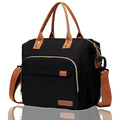 TuErcao Lunch Bags for Women- Boite a Lunch Reusable Adult Sac a Lunch, Black