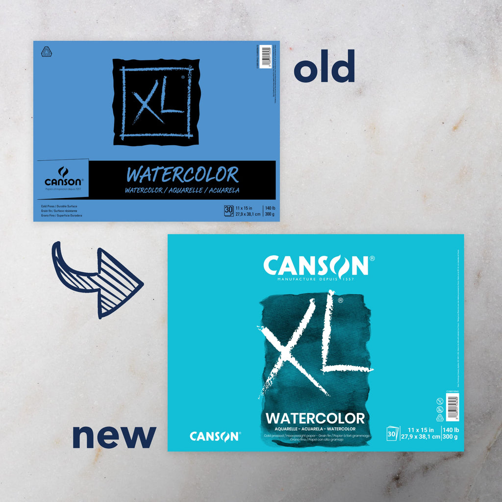 Canson XL Watercolor Paper Pad 11"X15"
