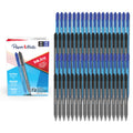 Paper Mate InkJoy 100RT Ballpoint Pens, Medium Point (1.0mm), Black and Blue Ink, 72 Count
