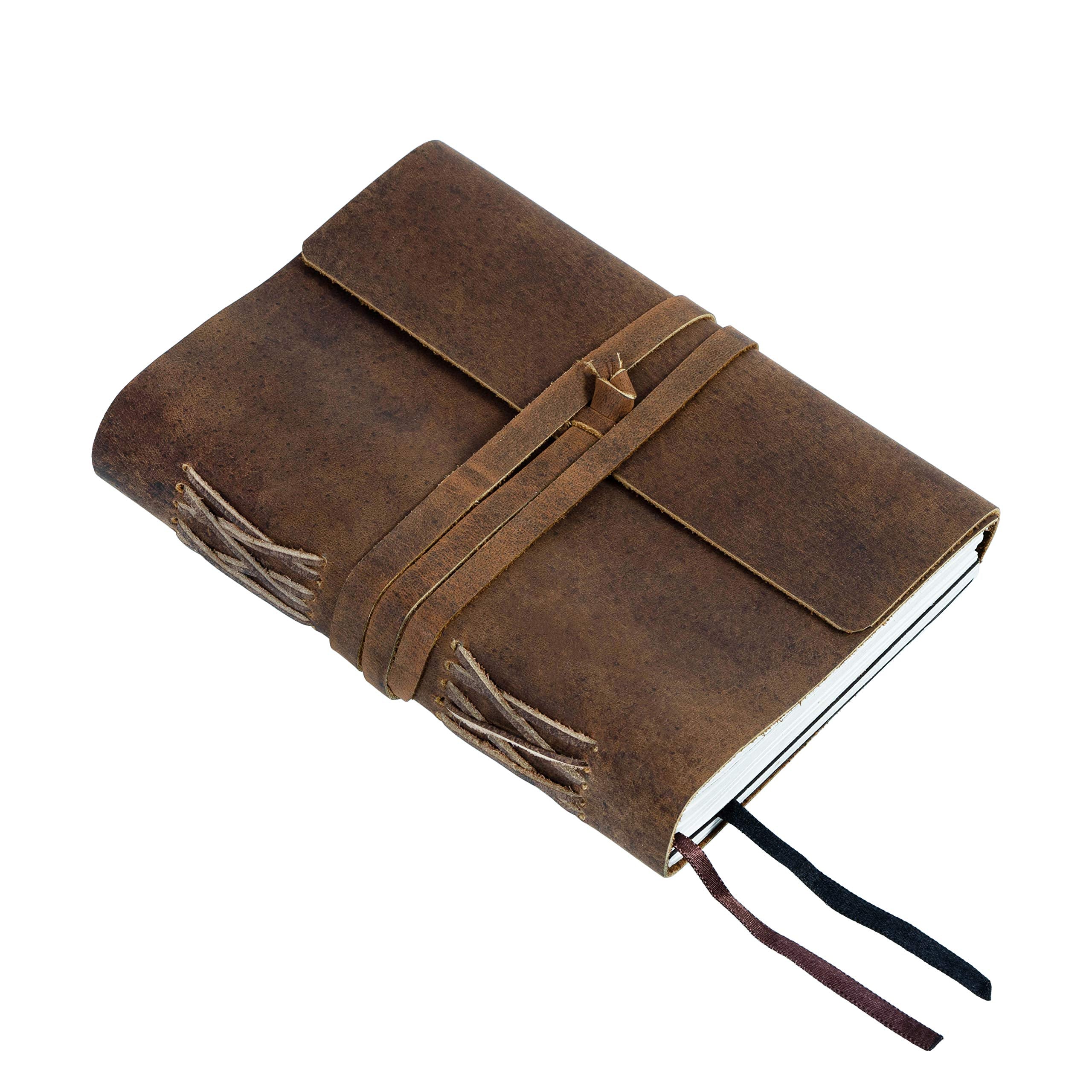 Leather Journal Lined Paper with luxury pen Handmade Leather Journal/Writing Notebook Diary/Bound Daily Notepad for Men & Women Medium, Writing pad Gift for Artist, Sketch