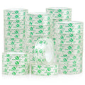 Crystal Clear Transparent Tape, 24 Rolls Value Pack, 3/4 in x 1000 in, 1 inch Core, Gift Wrapping Tape Refill Roll for Office, School and Home, BOMEI PACK