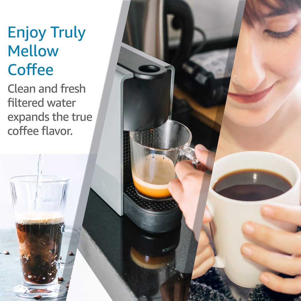 AQUA CREST Coffee Filter, Replacement for Brita® Intenza+® Water Filter Gaggia®, Philips®, Saeco®, CA6702/00, Intenza+® Water Filter, TÜV SÜD Certified (Pack of 2)