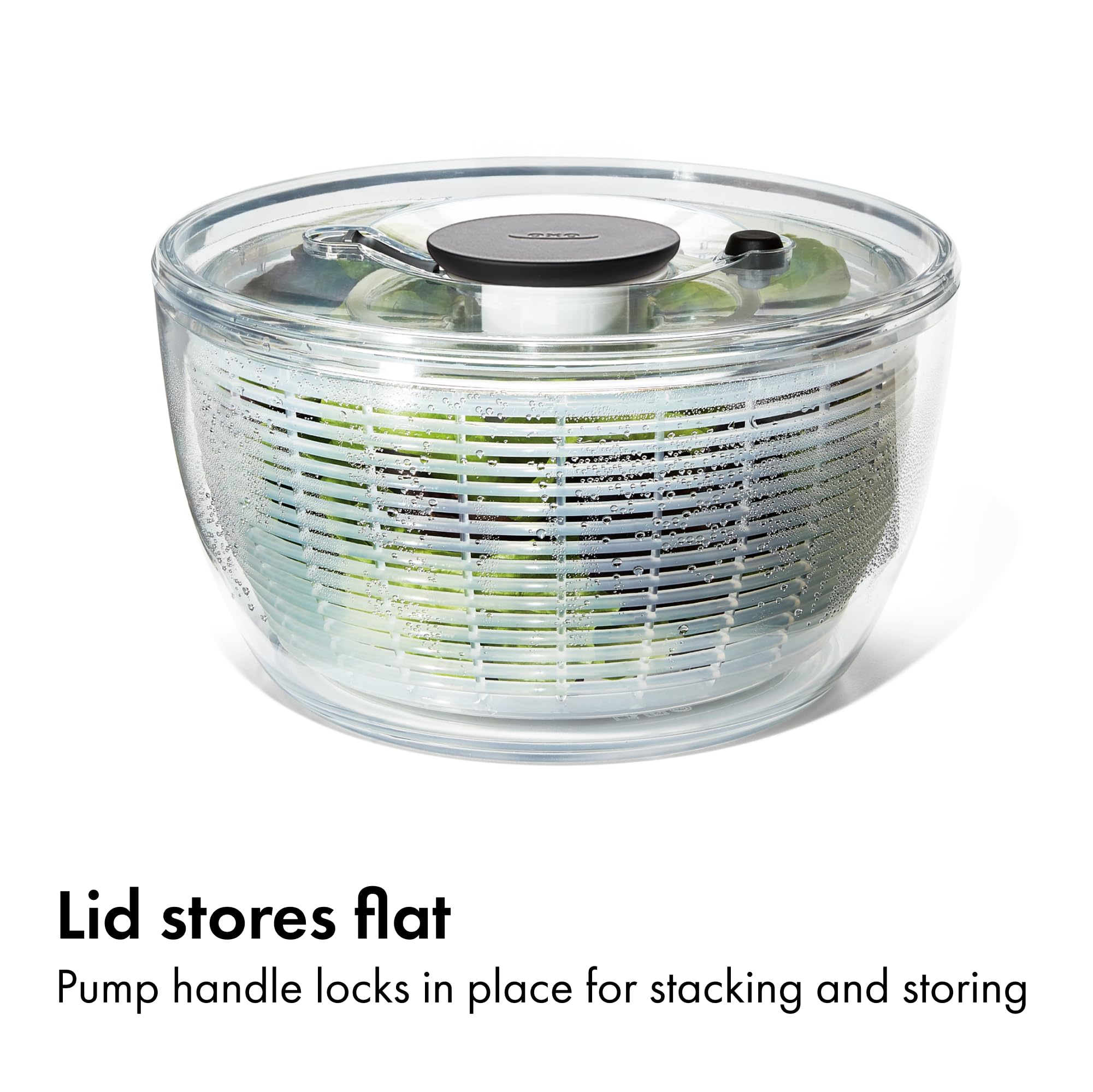 OXO Good Grips Good Grips Salad Spinner, 10.25-Inch Clear