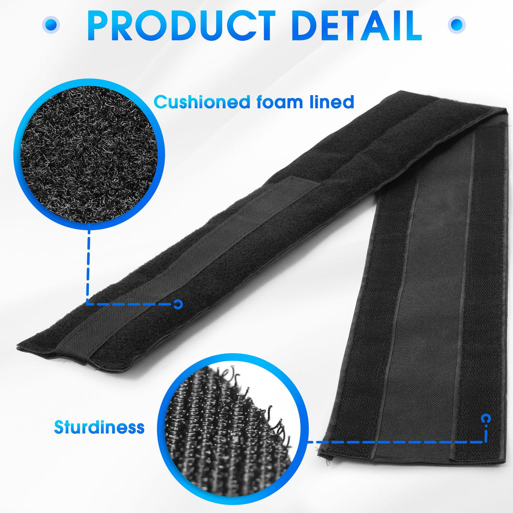 Zylany Drywall Stilt Straps, Padded Foam for Comfortable Wearing and Pressure Relief, Suitable for All Brands of Stilts, 2Pcs