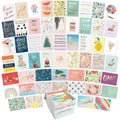 Sweetzer & Orange 100 All Occasion Cards & Envelopes Set - Greeting Notecards Assortment Box - Birthday Cards Bulk for Office, Thank You, Holiday, Blank Notecards & more – Organizer Box Included