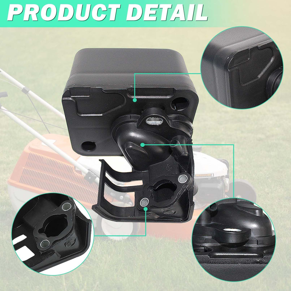 Air Filter with Cover for Honda GX160 GX120 GX140 GX200 168F Series, ADEFOL Air Filter + Housing & Base + Spark Plug + Fuel Line Engine Replacement Parts 17230-z51-820, 17410-Z51-020