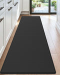 DEXI Kitchen Rug Anti Fatigue Mats for Floor, 17x59 Non Skid Cushioned Comfort Standing Desk Waterproof Runner, Black