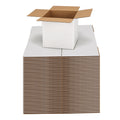 SPEPLA Shipping Boxes 5X5X5 Set of 40, White Corrugated Cardboard Box for Mailing Business Packaging