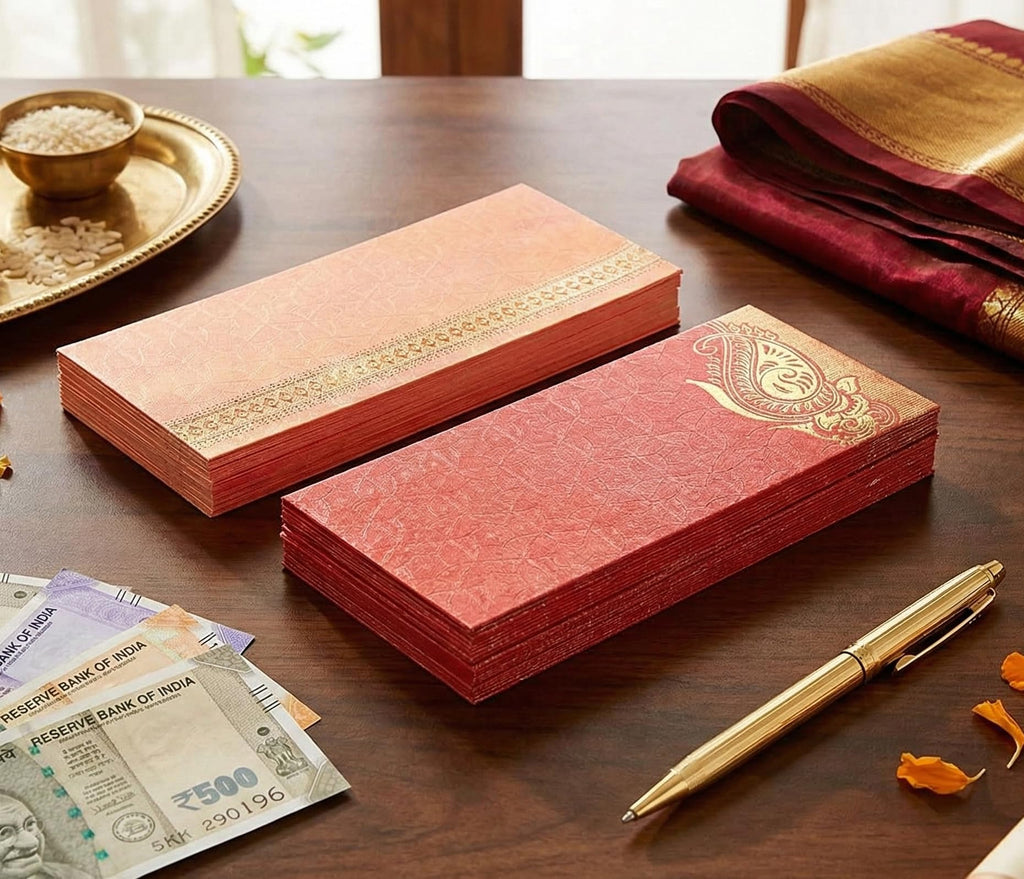 eSplanade Money Gift Envelopes - Multi Color Pack of 50 Premium Designer Envelopes